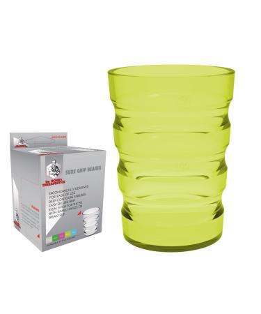Dr. Bone's Therapeutics 200 ml Clear Non Spill Cup Portable Travel Mug for Children Elderly and Disabled Adult Drinking Cup/Beaker/Mug/Sippy Cup for Disabled Adults for Better Grip (Yellow) - Buy Online on GoSupps.com