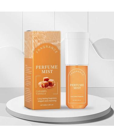 Perfume for Women Caramel Vanilla - Body Perfume Spray Romantic Long Lasting Eau De Parfum Captivating Hair Mist Suitable for Travel Size Presents for Women 4.6x4.7x13.4 D - Buy Online on GoSupps.com