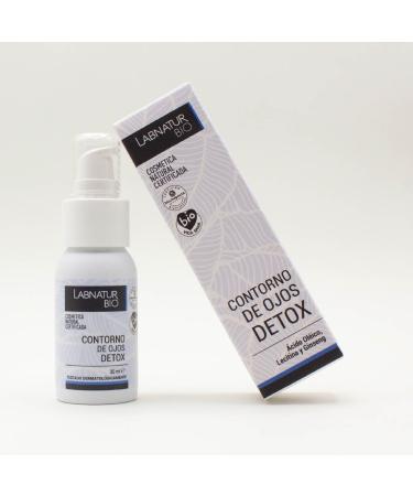 Labnatur Bio Detox Eye Contour 30 ml | 100% Natural | Anti-dark circles | Anti-aging | Reduces bags and dark circles | OLEIC ACID LECITINE & LISINE | Aluminum packaging 30 ml - Buy Online on GoSupps.com