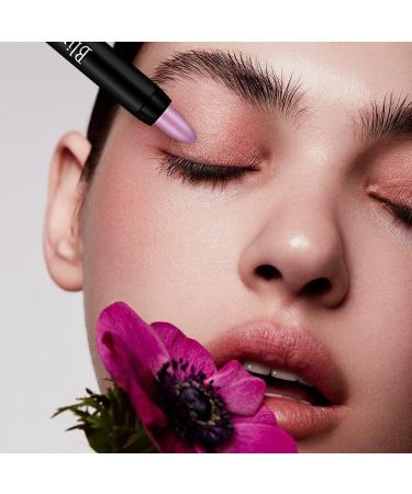 Cream Eyeshadow Stick Highlighter Eyeshadow Pencil Crayon Glitter Eyeshadow Stick Long Lasting Waterproof Eye Shadow Highlighter Stick Make Up Eyeshadow Shimmer Stick (#09 Violet) - Buy Online on GoSupps.com