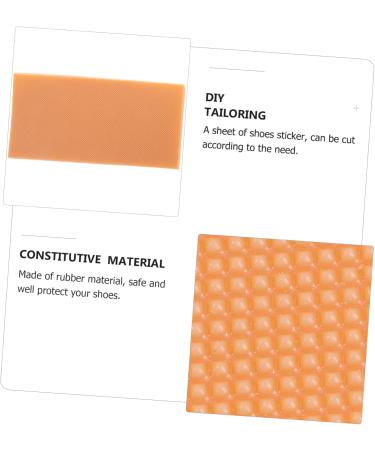 Beaupretty Heel Cushion Pads - Non-Slip Shoe Inserts for High-Heeled Shoes | Protective Rubber Pad (18.5x9CM) - International Shipping - Buy Online on GoSupps.com