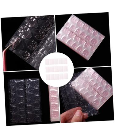 minkissy 15 Sheets Nail Art Double Sided Tape Jelly Adhesive Tabs Nail Glue Transparent Adhesive Fake Nails Nail Sticker Nail Adhesive Tabs Transparency Film Stickers Nail Polish Silica Gel - Buy Online on GoSupps.com