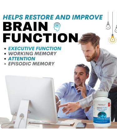 Bricker Labs MAGTEIN Magnesium L Threonate 90 Capsules - Memory & Learning Support - Buy Online on GoSupps.com