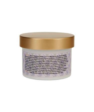 All-Natural Body Butter with Collagen - Lavender & Coconut Oil Infused with Pomegranate & Avocado - 8 OZ - Made in USA for All Skin Types - Buy Online on GoSupps.com