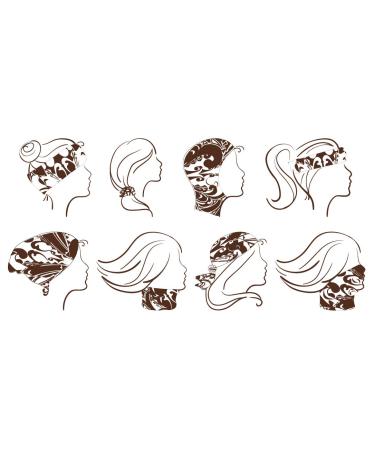 Karma Blue Dandelion Headband for Women - Medium - Stylish Fabric Hair Scarf - Buy Online on GoSupps.com