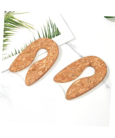 NOLITOY 2 Pairs Reusable Transparent Heel Pads - Height Boosting Silicone Heel Cushions for Women - Comfortable Heel Protectors & Cushions - Buy Online on GoSupps.com