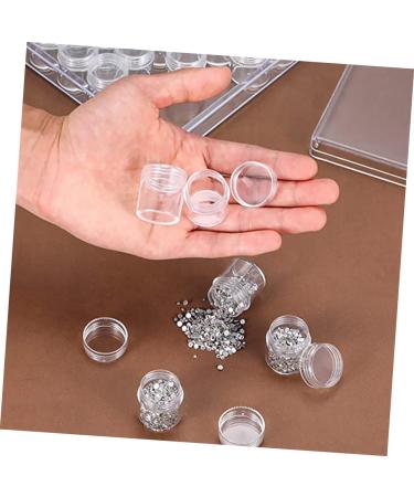 Healeved 2 Sets Storage Box Small Items Container Nail Stuff Organizer Manicure Organizer Container Nail Decor Diamond Decor Small Item Organizer Container Sequins Plastic Diamond Box - Buy Online on GoSupps.com