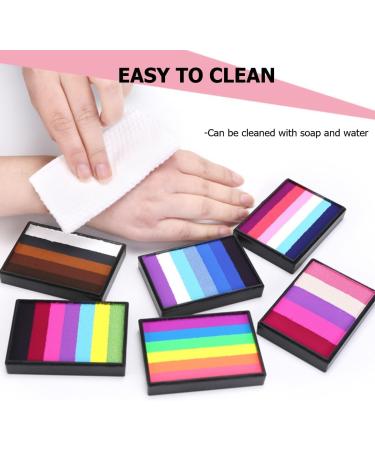  KARLOR 50g palette of children's face paints multicoloured water-soluble for carnival Halloween festival (03#) - Buy Online on GoSupps.com