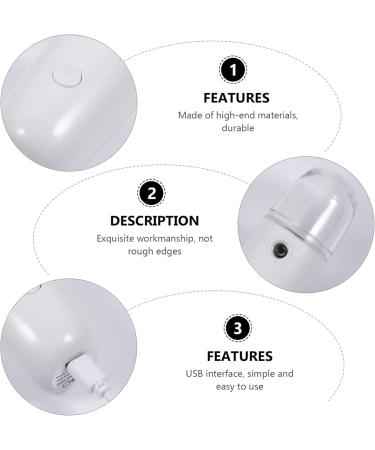 FOMIYES 2 Sets Spray Hydrating Apparatus Eyelash Cleaner Eye Lash Cleaner Beauty Care Mister Travel Handheld 11.2x4.2cmx2pcs Whitex2pcs - Buy Online on GoSupps.com