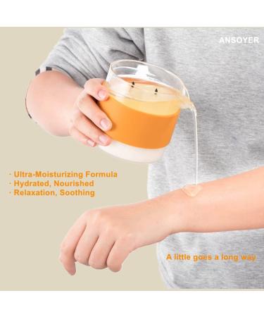 Massage Oil Candle - Romantic Couples Massage - Perfect Gift for Men & Women | Bourbon Whisky & Vanilla 300g - Buy Online on GoSupps.com