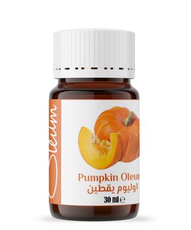 Oleum Pumpkin Oil 30 ml- 100% Pure Oil for Cosmetics - Unrefined Moisturizing - Nourishing for Hair Skin and Nails