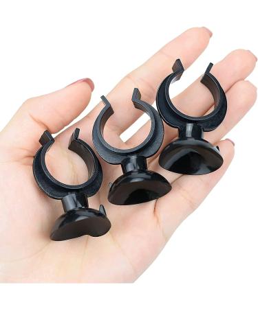 Gzhaizhuan 30 STK Aquarium Suction Cups - Durable PVC Fish Tank Hose Holders & Accessories (30x20mm Black) - Buy Online on GoSupps.com