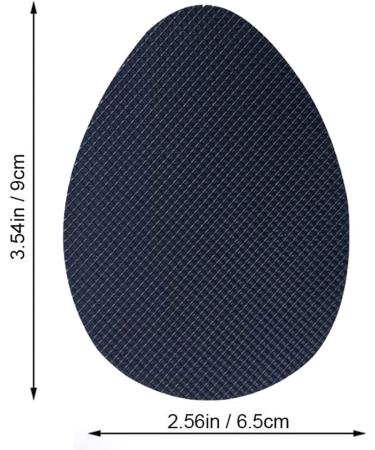 20 Self-Adhesive Shoe Grips - Non-Skid Anti-Slip Pads for High Heels Sole Protectors & Noise Reduction Cushions for Women & Girls - Buy Online on GoSupps.com