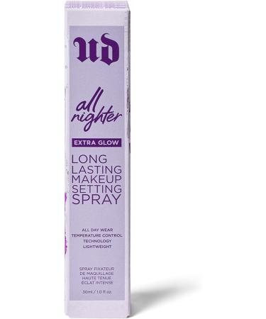 Urban Decay All Nighter Makeup Setting Spray - Long-Lasting Vegan Formula for 16-Hour Wear - Oil-Free, Extra Glow Finish - Buy Online on GoSupps.com