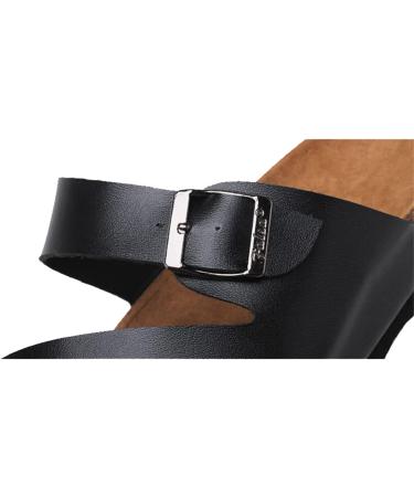 Men's Cork Sole Bunion Corrector Sandals - Comfortable Orthotic Flip Flops for Bunions Relief - Size 9.5 Black - Buy Online on GoSupps.com