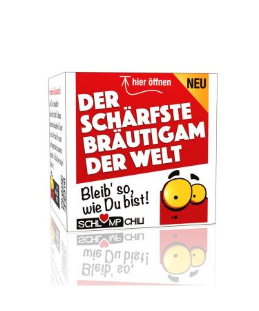 Schlump-Chili The hottest groom in the world - A funny gift set for men for weddings and stag parties!