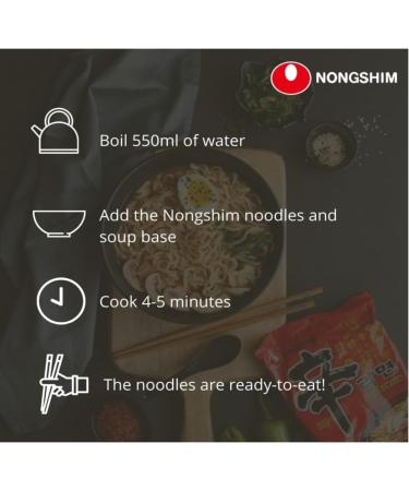 Nong Shim Shin Noodle Ramyun Gourmet Spicy Picante 4.2-Ounce Packages (Pack of 20) by SPICEHUB - Buy Online on GoSupps.com
