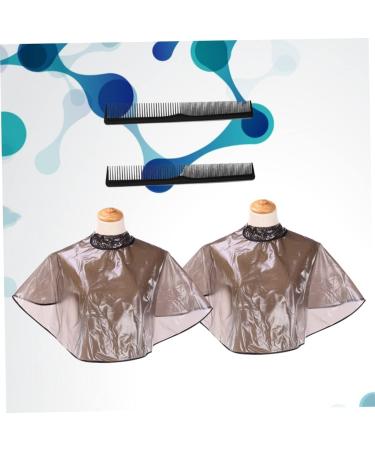MAGICLULU 1 Set Wai Cloth Haircut Capes Hairdressing Apron Hair Comb Barber Accessories Hair Gown - Buy Online on GoSupps.com