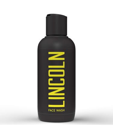 LINCOLN Men's Facial Cleanser - Natural Men's Cleansing Gel - Men's Face Care - Moisturizing and Nourishing Face Cleanser - Men's Care - Face Cleansing Lotion, 250 ml
