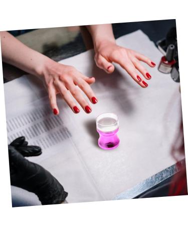 Healeved 5 Sets Nail Art Silicone Stamp Manicure Stamper Manicure Stamping Tool Nail Kits Nail Art Printer Silicone Manicure Printing Stamper Silica Gel Scraper Set Purple Metallic Color - Buy Online on GoSupps.com
