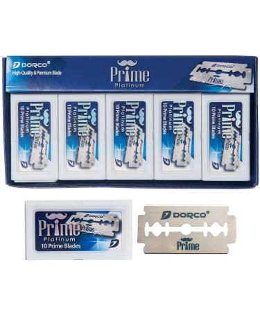 Dorco 100 Piece Prime Double Edge Razor Blades | Premium Quality - Buy Online on GoSupps.com