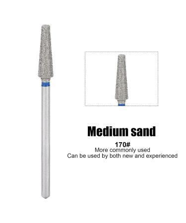 Nail Drill Bit - All-Purpose Grinding Head for Home & Salon | Emery Material with Storage Box - International Shipping Available - Buy Online on GoSupps.com