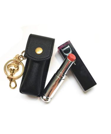 ARTIBETTER 2pcs Clip-On Sleeve Chapstick Key Chain Holder - Leather Lip Balm Pouch Storage Bags - Fashion Lipstick Case with Key Ring - Portable Gift for Women/Girls - Buy Online on GoSupps.com