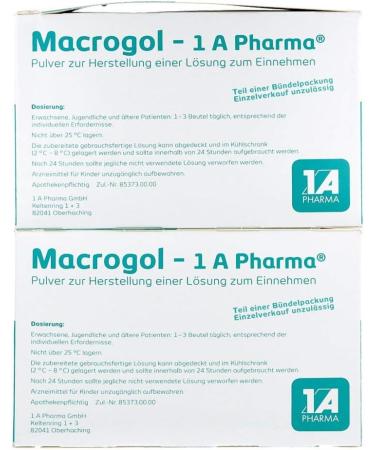 Buy MACROGOL-1A Pharma Powder for Solution - 100 St | International Shipping Available - Buy Online on GoSupps.com