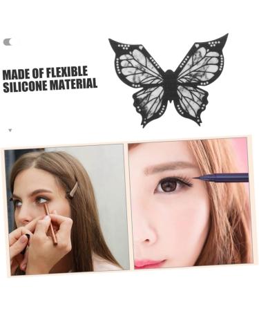 ASAKKURA Eyeliner Template Ladies Eyeliner Stencil Makeup Tool Eye Line Stencil Black - Buy Online on GoSupps.com