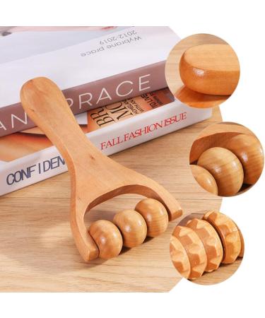 Ciieeo 2pcs Wooden Massage Roller - Bead Massage Tool for Foot & Leg Relief - International Shipping Available - Buy Online on GoSupps.com