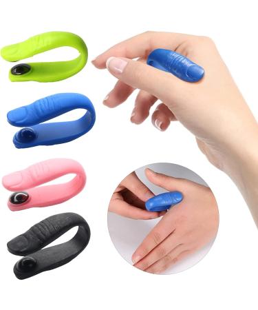 Luojuny 4Pcs Hypoglycemic Acupoint Clips Acupressure Hand Pressure Point Clip Sugar Control Pain Relief Compact Size Portable Acupressure Point Clips 4pcs - Buy Online on GoSupps.com