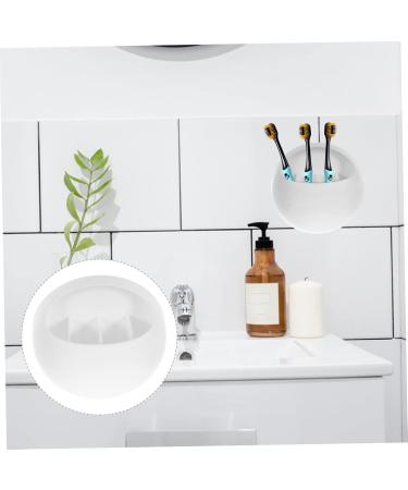 Buy Subsofan Wall-Mounted Storage Box | Floating Remote Control Holder & Makeup Organizer | Small 10.5x10.5x6cm | Perfect for Cotton Pads & Office Supplies | International Shipping Available - Buy Online on GoSupps.com