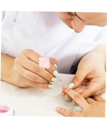 20pcs Medium Ring Palette Press on Nails - Nail Art Tools & Color Mixing Trays for Perfect Manicure - Buy Online on GoSupps.com