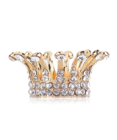 Nail Art Pen Holder Nail Art Pen Holder for Nail Brush Exquisite Gold Plated Pearl Crown Type Pen Display Stand(Type3) Type 3