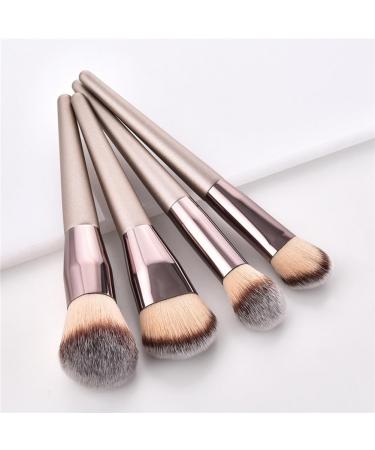 Durratou 10Piece Makeup Brushes Champagne Gold Foundation Brushes Eye Shadow Brushes - Buy Online on GoSupps.com