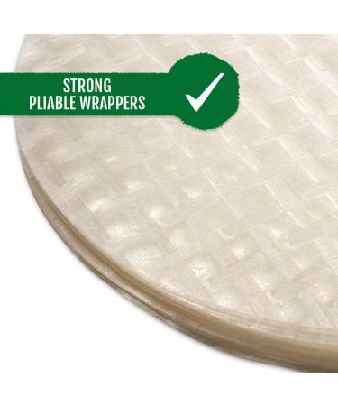 Thailand Rice Paper for Fresh Spring Rolls & Dumplings | Non-GMO, Gluten-Free, Vegan & Paleo | Kosher for Passover | Kitniyot - Buy Online on GoSupps.com