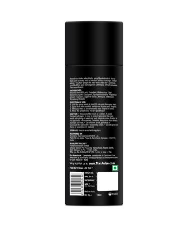 Man Arden Hair Spray - Strong Hold Styling with Nourishment - Argan Oil and Bhringraj 180ml - Buy Online on GoSupps.com