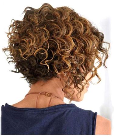 YYF Wig Breathable Short Curly Ponytail for Women - Fashionable Wavy Headgear - Buy Online on GoSupps.com