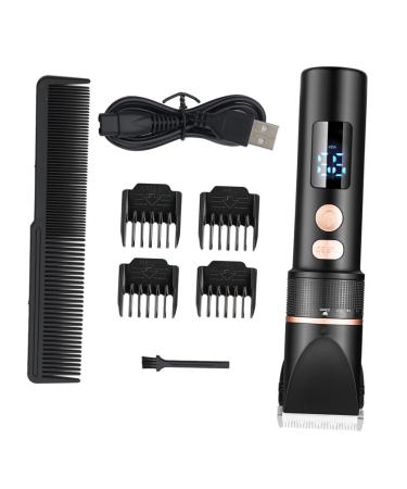 Ipetboom 1 Set Electric Clippers Body Shavers for Men Manscape Trimmer for Men Hair Trimmer Cutter Men Hair Clippers Hair Detail Shaver Mens Hair Liquid Crystal Stainless Steel