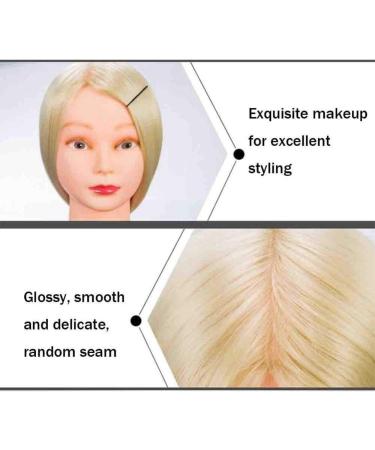 Zhjing Fashion Ladder Training Wig Head - Doll Model for Hair Braiding & Styling - Ideal for Salon Practice - Buy Online on GoSupps.com