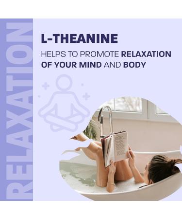 L-Theanine 250mg 180 Vcaps - BONUS SIZE - 180 Servings - HIGH POTENCY - Promotes Relaxation - Vegan - Made in Canada - Buy Online on GoSupps.com
