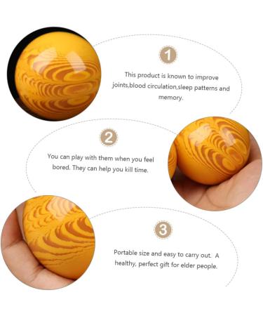 Fomiyes 6-Pack Health Balls - Seemweide Fitness & Massage Balls for Muscle Relief - Gymnastics & Manual Massage Therapy - Buy Online on GoSupps.com