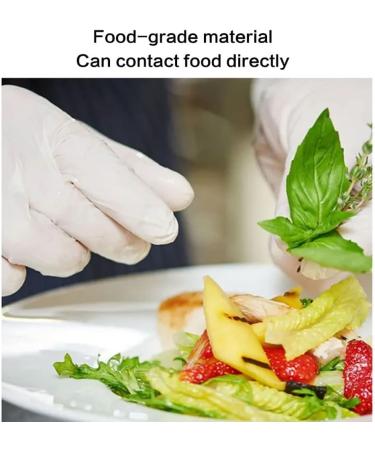 Disposable Flip Top Nitrile Housework Gloves Food Grade Multipurpose Thickened Waterproof Cleaning and Dishwashing Gloves (30PCS M(3.15-3.54 Inch)) 30PCS M(3.15-3.54 Inch) - Buy Online on GoSupps.com
