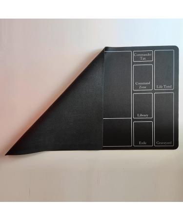 Starry Sky 14x24in MTG Playmat with EDH/Commander Zone Layout - Black Stitched - Buy Online on GoSupps.com