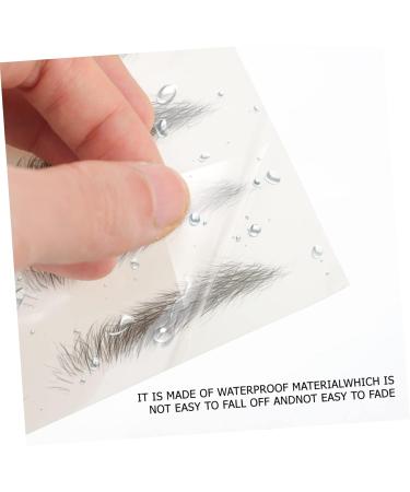 MAGICLULU 84 Pcs Eyebrow Stickers Imitation Eyebrow Tattoos Tool Water Transfer Paper Post 4d Eyebrow Trimming - Buy Online on GoSupps.com