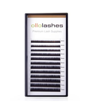 Bottom Lash Extension Mix 4-7mm 0.05 J Curl - Black Color Bottom Lash Extensions - Buy Online on GoSupps.com