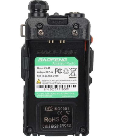 BaoFeng UV-5R 8W High Power Dual Band Two Way Radio Black-1Pack - Buy Online on GoSupps.com