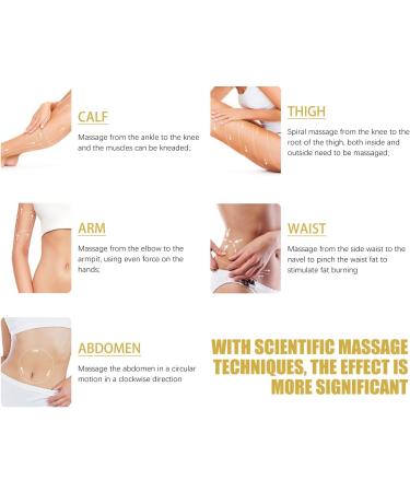 Organic Herbal Massage Oil for Belly & Thigh Fat | Ginger-Infused Abdominal Slimming Oil - Buy Online on GoSupps.com
