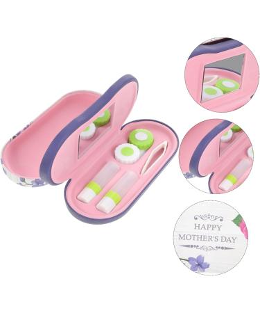 Solustrie Double-Layer Glasses Case - Portable Storage for Travel Accessories Contact Lens Solutions & Professional Eyewear - Ideal for Terrarium & Glass Containers - Buy Online on GoSupps.com