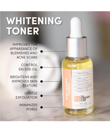CREAM LAB Whitening Toner AHA-BHA - Brightening Skin Solution | International Shipping Available - Buy Online on GoSupps.com